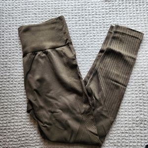 olive green leggings
